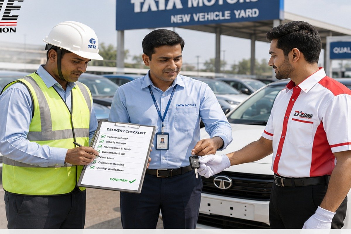 D'ZONE vehicle delivery coordination